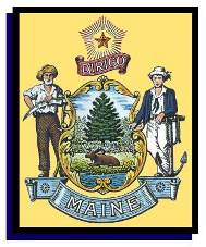 Maine Seal Postcard