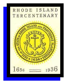 Rhode Island Tercentenary FDC