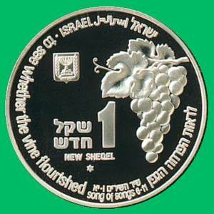 Fox and Vineyard Silver Coin